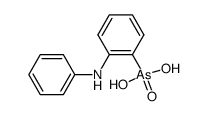 (2-anilino-phenyl)-arsonic acid Structure