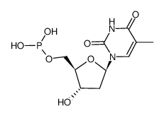 thymidine 5'-phosphonate结构式