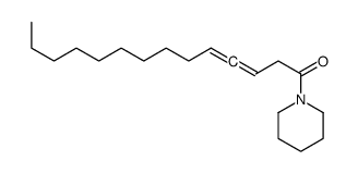 1-piperidin-1-yltetradeca-3,4-dien-1-one Structure