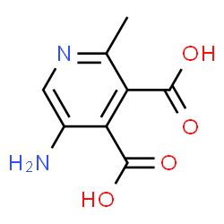 3,4-Pyridinedicarboxylicacid,5-amino-2-methyl-(7CI)结构式