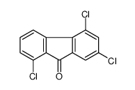 1,5,7-trichlorofluoren-9-one结构式