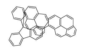 1-(9-phenyl-2-pyren-1-ylfluoren-9-yl)pyrene结构式