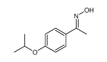 Ethanone, 1-[4-(1-methylethoxy)phenyl]-, oxime结构式