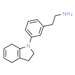 3-(2,3-dihydro-1H-indol-1-yl)benzylmethylamine结构式