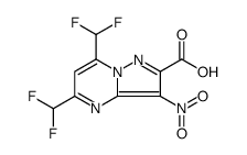 Pyrazolo[1,5-a]pyrimidine-2-carboxylic acid, 5,7-bis(difluoromethyl)-3-nitro图片