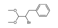 2-bromo-3-phenylpropanal dimethylacetal结构式