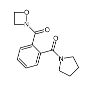 [2-(oxazetidine-2-carbonyl)phenyl]-pyrrolidin-1-ylmethanone Structure