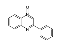 2-PHENYLQUINOXALINE4-OXIDE Structure