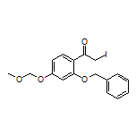 1-[2-(Benzyloxy)-4-(methoxymethoxy)phenyl]-2-iodoethan-1-one Structure