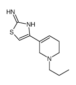 4-(1-propyl-3,6-dihydro-2H-pyridin-5-yl)-1,3-thiazol-2-amine结构式