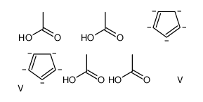 TETRAKIS(ACETATO)BIS(CYCLOPENTADIENYL)D& Structure