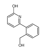 6-[2-(hydroxymethyl)phenyl]-1H-pyridin-2-one Structure