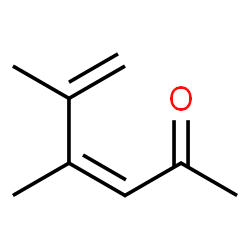 3,5-Hexadien-2-one, 4,5-dimethyl-, (Z)- (9CI)结构式