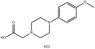 [4-(4-METHOXY-PHENYL)-PIPERAZIN-1-YL]-ACETIC ACID Structure