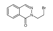 2-(2-bromoethyl)phthalazin-1-one Structure