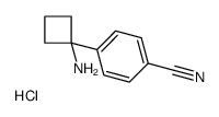 4-(1-aminocyclobutyl)benzonitrile,hydrochloride picture