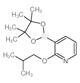 2-ISOBUTOXY-3-(4,4,5,5-TETRAMETHYL-1,3,2-DIOXABOROLAN-2-YL)PYRIDINE图片