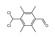 4-dichloromethyl-2,3,5,6-tetramethylbenzaldehyde Structure