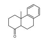 4a-methyl-3,4,4a,9,10,10a-hexahydro-1(2H)-phenanthrone结构式