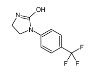 1-[4-(trifluoromethyl)phenyl]imidazolidin-2-one结构式