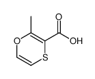 1,4-Oxathiin-3-carboxylicacid,2-methyl-(9CI)结构式