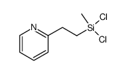 2-(2-(dichloro(methyl)silyl)ethyl)pyridine Structure