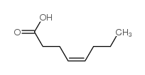 (Z)-4-Octenoic acid structure