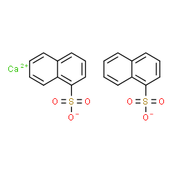 calcium di(naphthalene-1-sulphonate) Structure