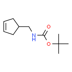 Carbamic acid, (3-cyclopenten-1-ylmethyl)-, 1,1-dimethylethyl ester (9CI) picture