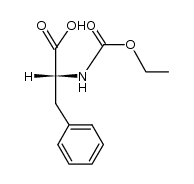 N-(ethoxycarbonyl)-(D)-phenylalanine Structure