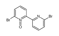 6,6'-DIBROMO-2,2'-BIPYRIDINE-1-OXIDE structure