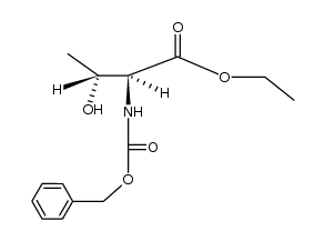 N-Cbz-threonine ethyl ester Structure