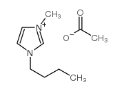 1-butyl-3-methylimidazolium acetate structure