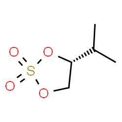 1,3,2-Dioxathiolane,4-(1-methylethyl)-,2,2-dioxide,(4R)-(9CI) Structure