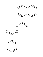 benzoyl-[1]naphthoyl peroxide结构式