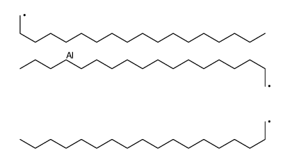 trioctadecylaluminium Structure