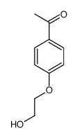 1-[4-(2-hydroxyethoxy)phenyl]ethanone结构式