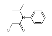 Ethanethioamide,2-chloro-N-(1-methylethyl)-N-phenyl-结构式