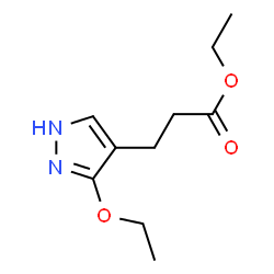 1H-Pyrazole-4-propanoicacid,3-ethoxy-,ethylester(9CI) structure