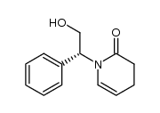 (1'R)-(-)-1-(2'-hydroxy-1'-phenyl-ethyl)-3,4-dihydro-(1H)-pyridin-2-one Structure