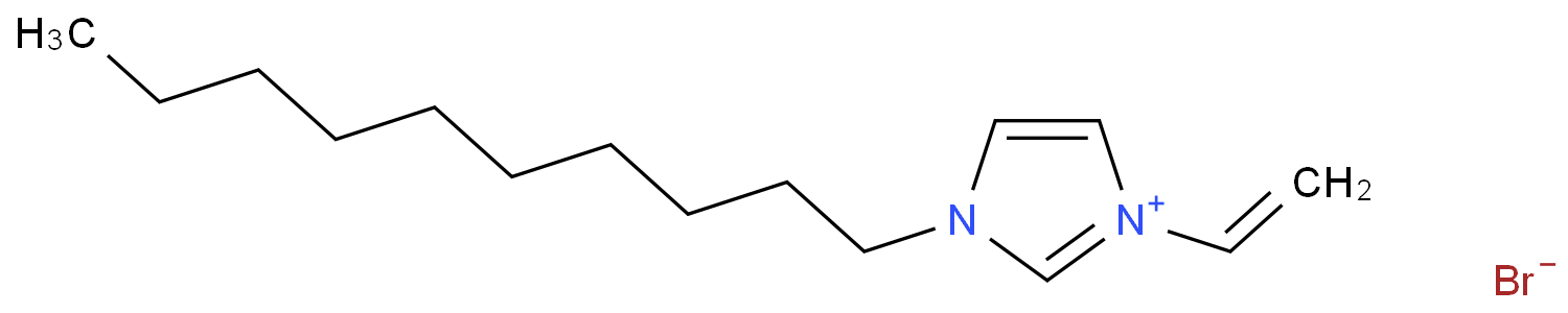 1-decyl-3-ethenylimidazol-1-ium;bromide Structure