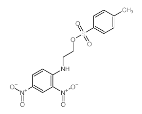 N-[2-(4-methylphenyl)sulfonyloxyethyl]-2,4-dinitro-aniline结构式