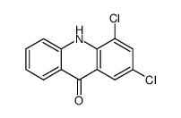 2,4-Dichloro-9(10H)-acridinone structure