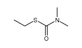 ethyl N,N-dimethylthiocarbamate Structure