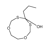 4-propyl-1,7,3,5-dioxadithionan-4-ol Structure