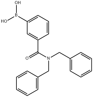 Boronic acid, [3-[[bis(phenylmethyl)amino]carbonyl]phenyl]- (9CI) Structure