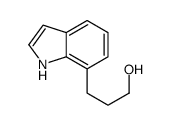 3-(1H-Indol-7-yl)-1-propanol结构式