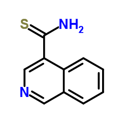 异喹啉-4-硫代羧酸酰胺结构式