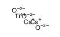 Cesium Titanium Oxide Structure