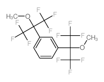 1,3-bis(1,1,1,3,3,3-hexafluoro-2-methoxy-propan-2-yl)benzene structure